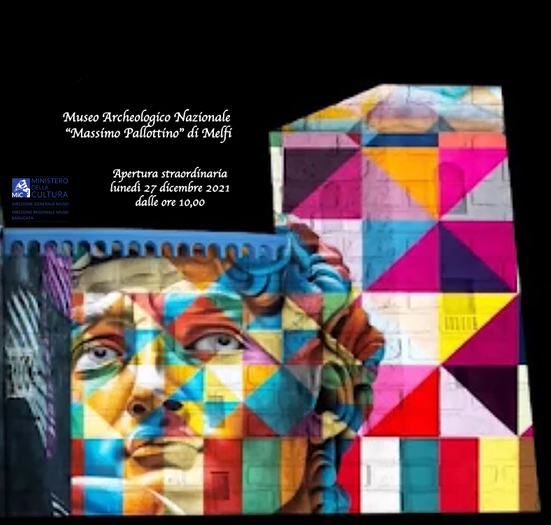 Museo Archeologico Nazionale "Massimo Pallottino" di Melfi. Apertura straordinaria